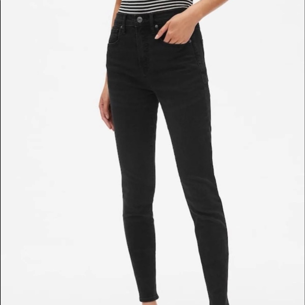 Gap high Rise True Skinny Jeans 30T tall